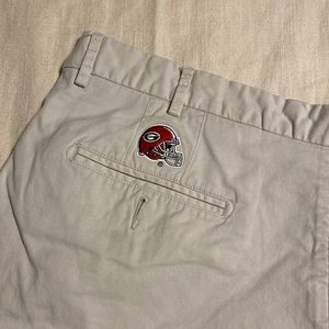 Mens Georgia Bulldog Peter Millar shorts 40